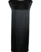 Maison Martin Margiela womens paneled silk sleeveless dress