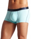 Calvin Klein Men's Prostretch Reflex Trunk, Sea Mist/Smooth Sailing, Medium