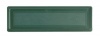 Novelty 10301 Plastic Flower Box Tray, Hunter Green, 30-Inch Length