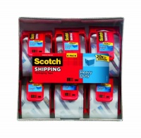 Scotch Heavy Duty Packaging Tape, 2 Inches x 800 Inches, 6 Rolls (142-6)