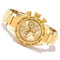 Invicta 12461 All 18k Gold Plated Bolt Reserve Women's Watch