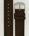 Fits Philip Stein Size 1 18mm Dark Chocolate Brown Calf Leather Watchband with Spring Bars By JP Leatherworks