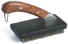 Charcoal Companion Compact Rosewood Handle Grill Brush