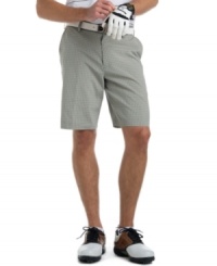 Dry good. These performance shorts from Izod have moisture-wicking properties for optimal comfort. (Clearance)