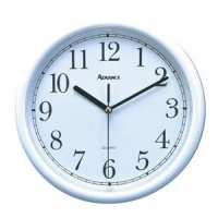 Advance Clock Co. 10 Wall Clock [White]