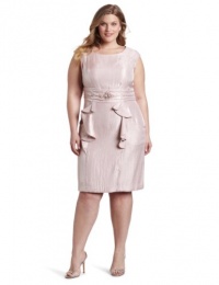 Jessica Howard Women's Plus-Size Loveable Angel Cap Sleeve Dress