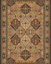 Karastan Empress Kirman Black Rug Size: 5'9 x 9'