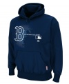 The sixth man! Be a difference maker by showing your team support with this Boston Red Sox hoodie from Majestic.