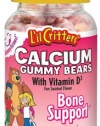 Lil Critters Calcium Gummy Bears With Vit D-200 Bears