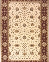 Floral Inspired Traditional New Zealand Wool Area Rug - Persian Garden PG-08 (2 ft. 6 in. x 8.0 ft. Rectangle)