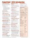 Microsoft PowerPoint 2010 Introduction Quick Reference Guide (Cheat Sheet of Instructions, Tips & Shortcuts - Laminated Card)