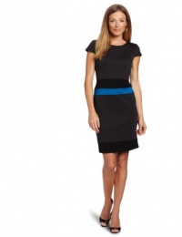 Anne Klein Women's Color Block Ponte Sheath Dress