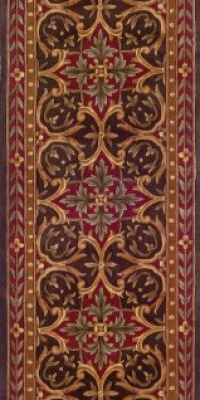 Area Rug 2x8 Runner European Coffee Color - Momeni Maison Rug from RugPal