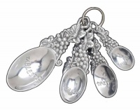 Arthur Court Grape Measuring Spoons, Set of 4