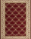 Nourison Ashton House Burgundy Transitional 9'6 x 13' Rug (AS07)