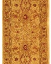 Area Rug 2x8 Runner Traditional Ivory - Sage Color - Safavieh Anatolia Rug from RugPal