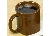 Fiesta 13-Ounce Square Mug, Chocolate