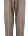 Jones New York Light Woodchip Pull On Straight Leg Trouser Pant X-Large