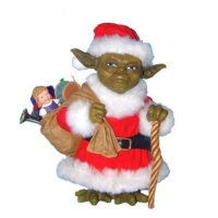 Kurt Adler Star Wars Fabriche Santa Yoda