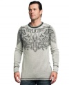 Double up on great, easy-to-wear style with this reversible thermal from Affliction.