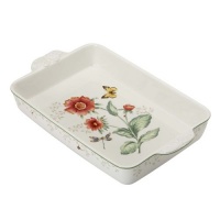 Lenox Butterfly Meadow 9-by-13-Inch Rectangular Baker