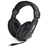 DGL VS-750-BLK Vibe Stereo Headphones, Black