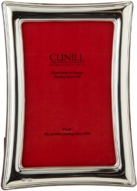 Cunill Barcelona Royal Plain Concave Sterling Silver Frame, 4 x 6