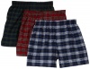 Hanes Boys 8-20 3 Pack Woven Boxer