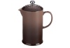 Le Creuset Stoneware 27oz. French Press, Truffle