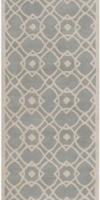 Area Rug 2x8 Runner Transitional Seafoam Color - Surya Goa Area Rug from RugPal.com