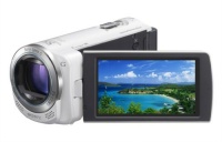 Sony HDR-CX260V High Definition Handycam 8.9 MP Camcorder with 30x Optical Zoom and 16 GB Embedded Memory (White) (2012 Model)