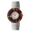 Golden Classic Women's 2164_Tort Tough Love Tortoise Stretch Band Watch