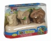 Fisher-Price Little People Zoo Talkers Elephant Family Pack