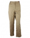 Charter Club Womens CC Almond Brown Slim It Up Pants