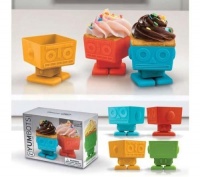 Fred & Friends Yumbots Robot Cupcake Mold