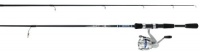 Daiwa D-Shock 170 Yards 8 Line 6 1/2-Feet Fibreglass Spin Combo (Medium)