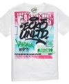 All signs point to cool casual style with this graphic t-shirt from Ecko Untld.