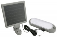 Designers Edge L949 10-LED Rechargeable Solar-Panel Shed Light