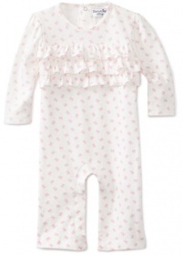 Hartstrings Baby-girls Newborn Interlock Printed Bow Bodysuit, Bow Print, 6-9 Months