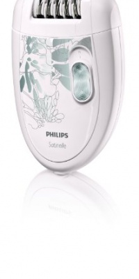 Philips HP6401 Satinelle Epilator, White/Gray