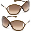 Tom Ford Whitney TF 9 692 Dark Brown / Brown Gradient