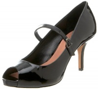 Vince Camuto Women's 'Kanada' Pump, 9, Black Kid Patent