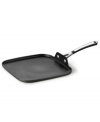 Eggs, pancakes and other breakfast favorites will flip over this smooth, square griddle from Simply Calphalon. With its quick-heating, hard-anodized exterior and double coating of exclusive nonstick formula, you'll bring out the best in your kitchen meal after meal. 10-year warranty.