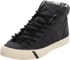 Pro-Keds Men's Royal Plus High Casual Shoe,Black Nubuck,13 M US