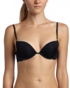 Calvin Klein Women's Envy Air Push Demi,Black,36D