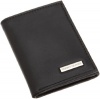 Tommy Hilfiger Men's Polished Lamb Trifold Credit Card Wallet,Black,One Size