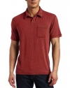 prAna Men's Crosshatch Polo Shirt