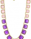 Kate Spade New York Frame Of Mind African Violet With Lilac Graduated Necklace