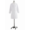 Medline Ladies Lab Coat W/ Back-Belt - White, medium - Model MDT13WHT2E