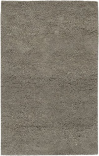 Area Rug 5x8 Rectangle Shag Gray Color - Surya Metropolitan Rug from RugPal